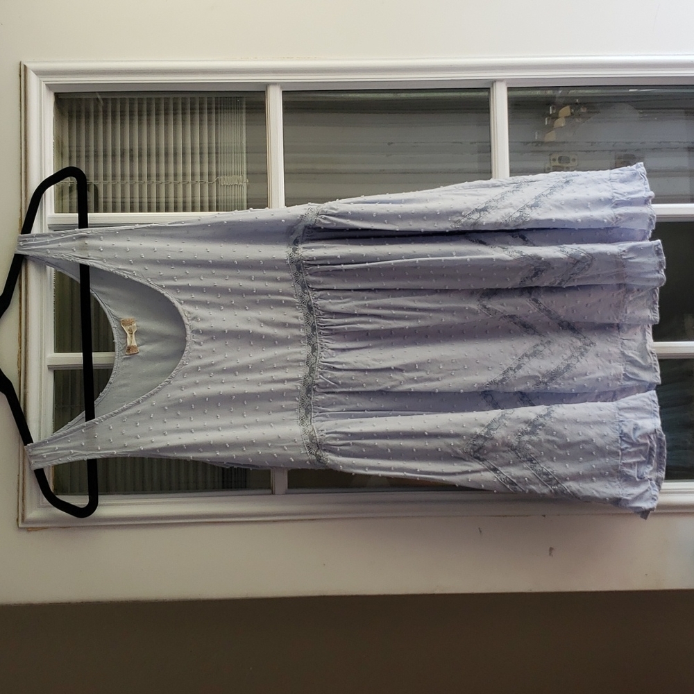 Altar'd State -  Blue Mini Tunic Dress